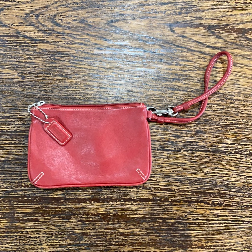 Coach Ref Leather Clutch Wallet